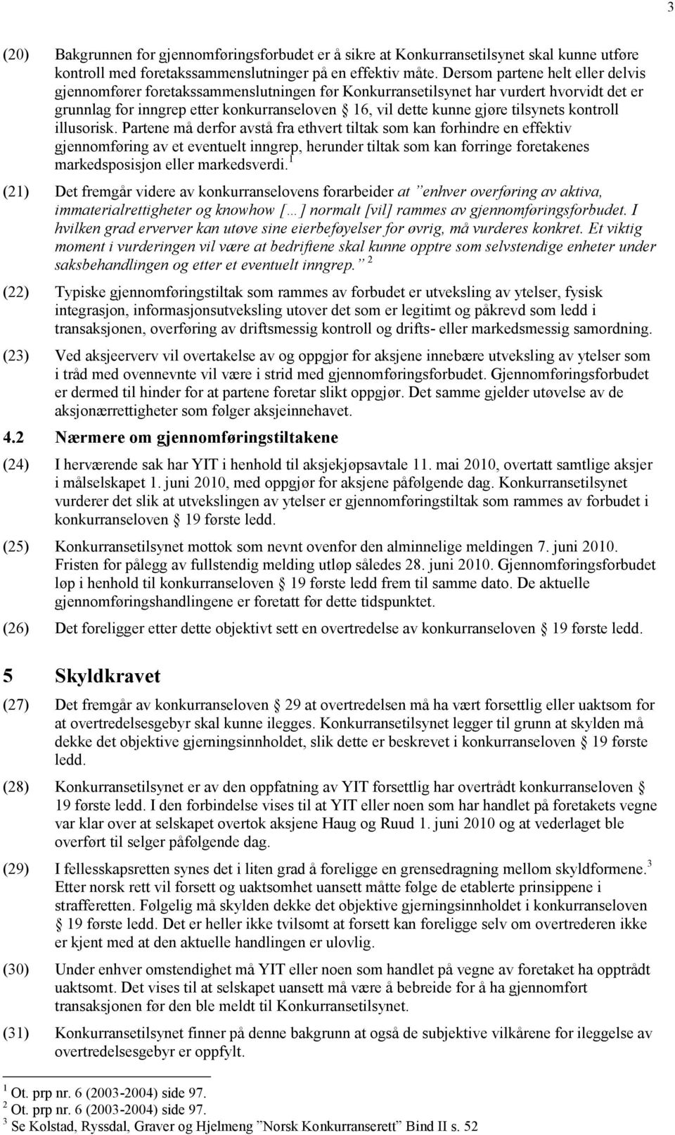 tilsynets kontroll illusorisk.