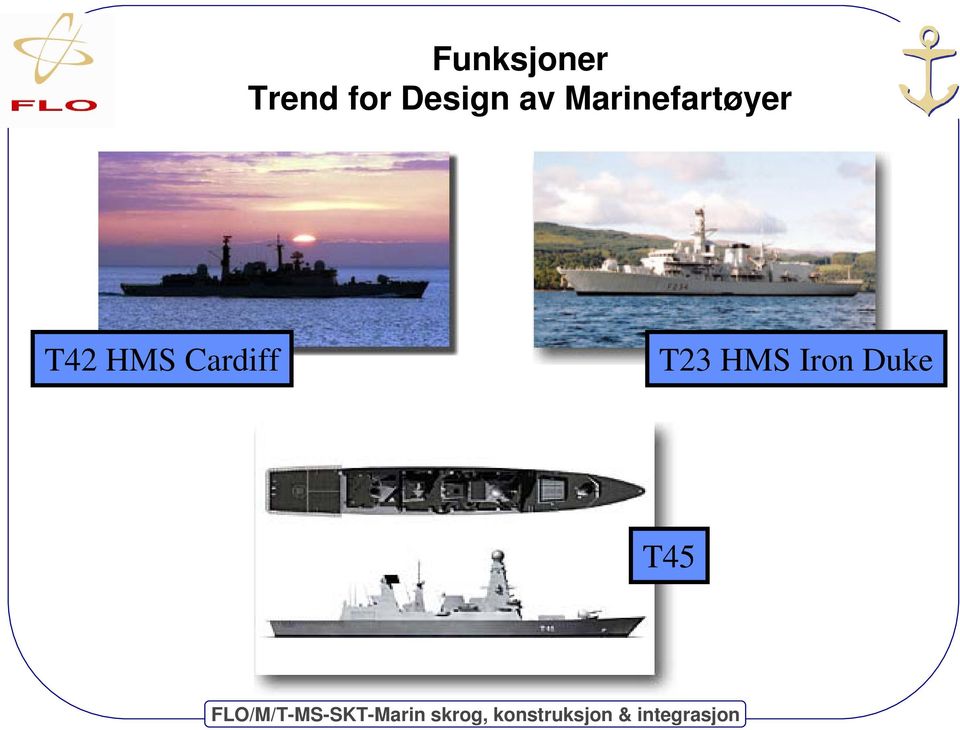 Marinefartøyer T42