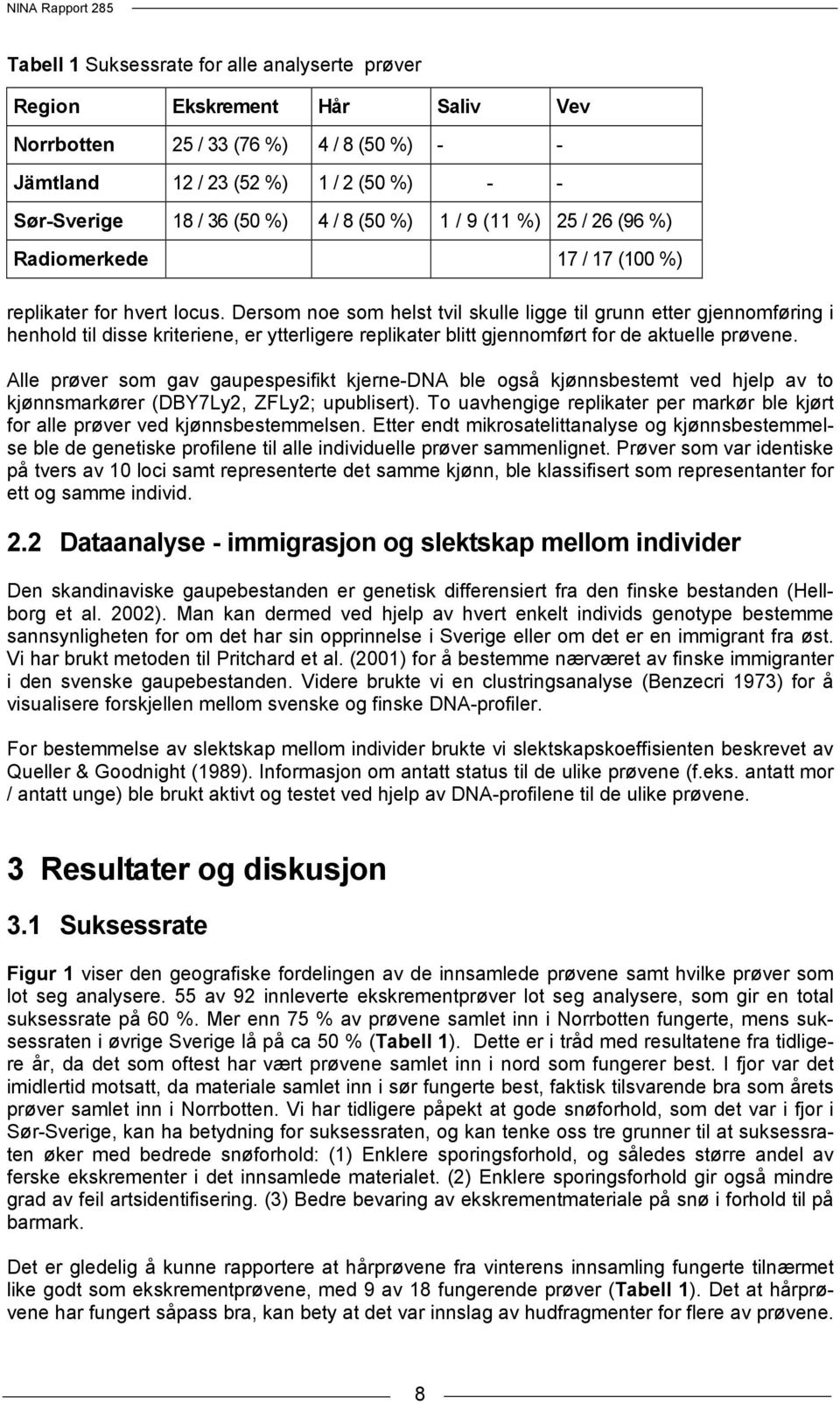 Dersom noe som helst tvil skulle ligge til grunn etter gjennomføring i henhold til disse kriteriene, er ytterligere replikater blitt gjennomført for de aktuelle prøvene.