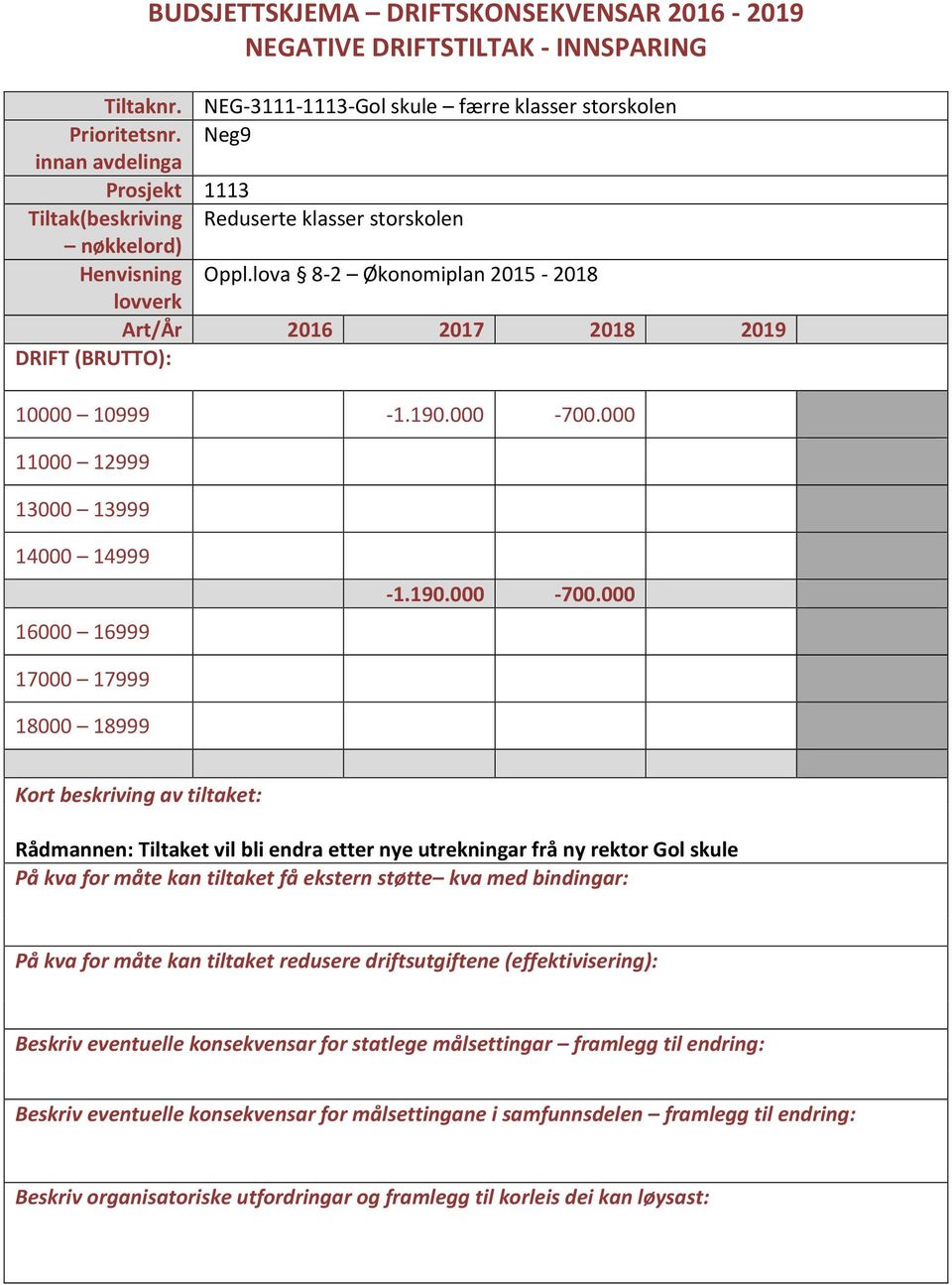 lova 8-2 Økonomiplan 2015-2018 10000 10999-1.190.000-700.