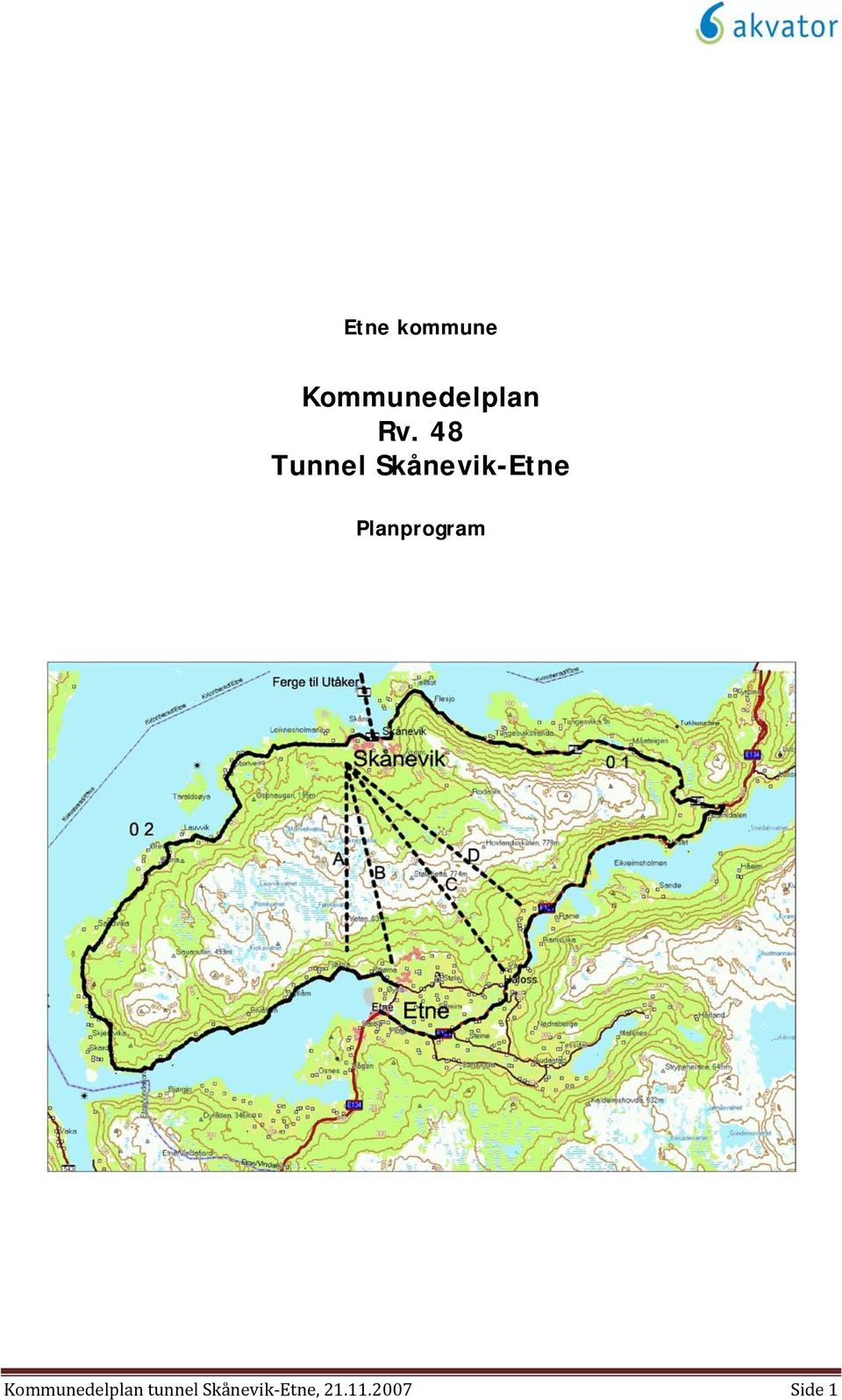 Planprogram Kommunedelplan