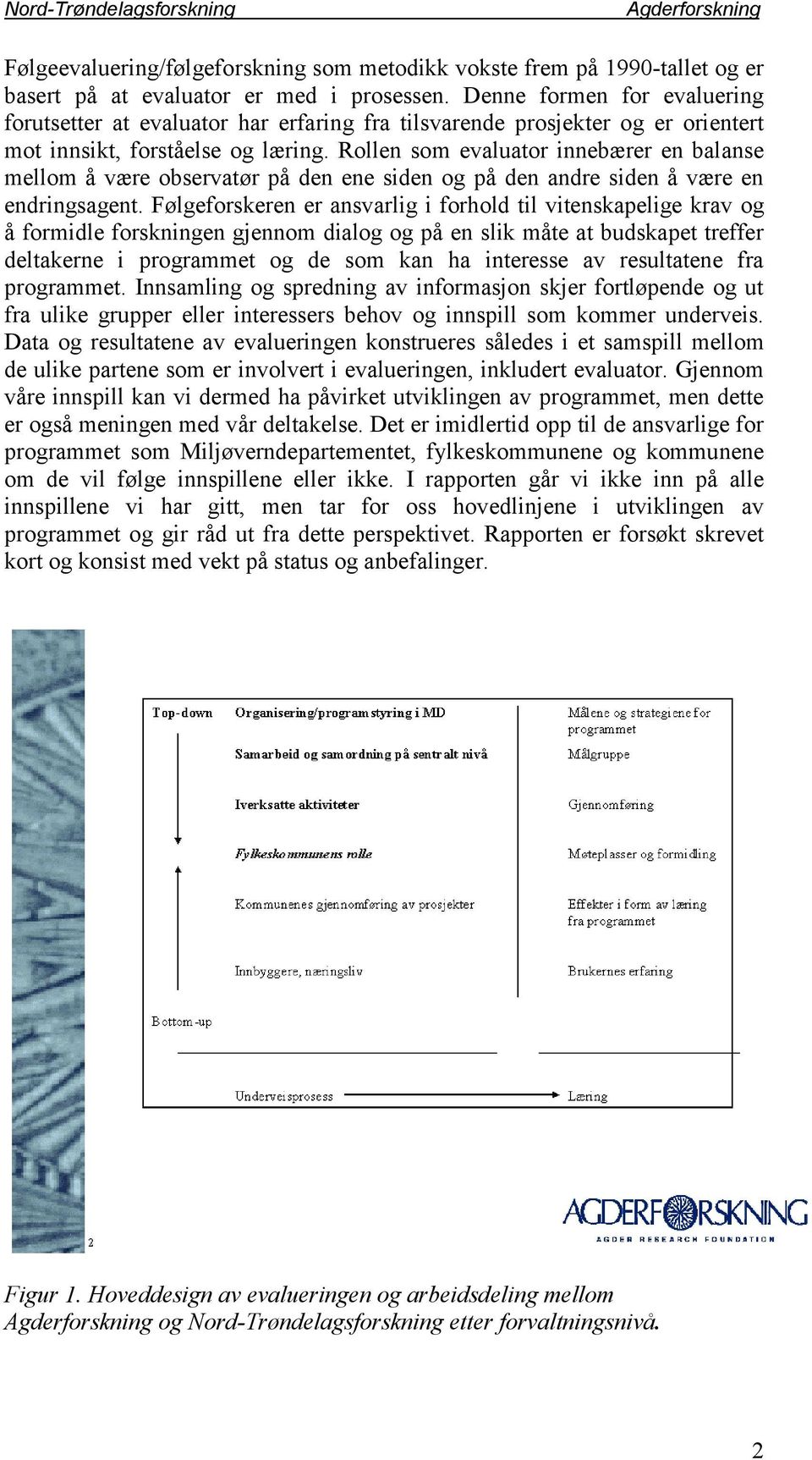 Rollen som evaluator innebærer en balanse mellom å være observatør på den ene siden og på den andre siden å være en endringsagent.