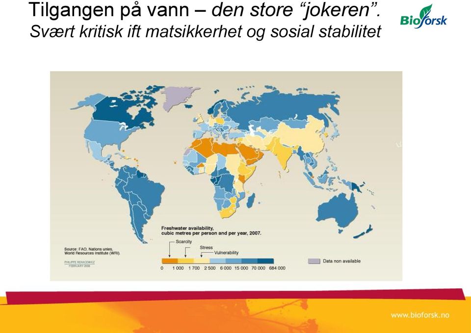 Svært kritisk ift