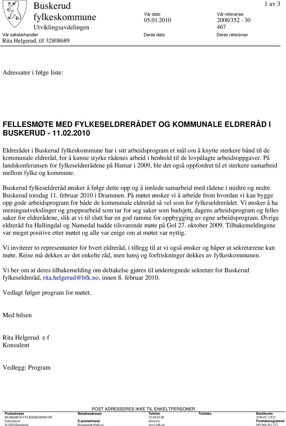 ELDRERÅD I BUSKERUD - 11.02.