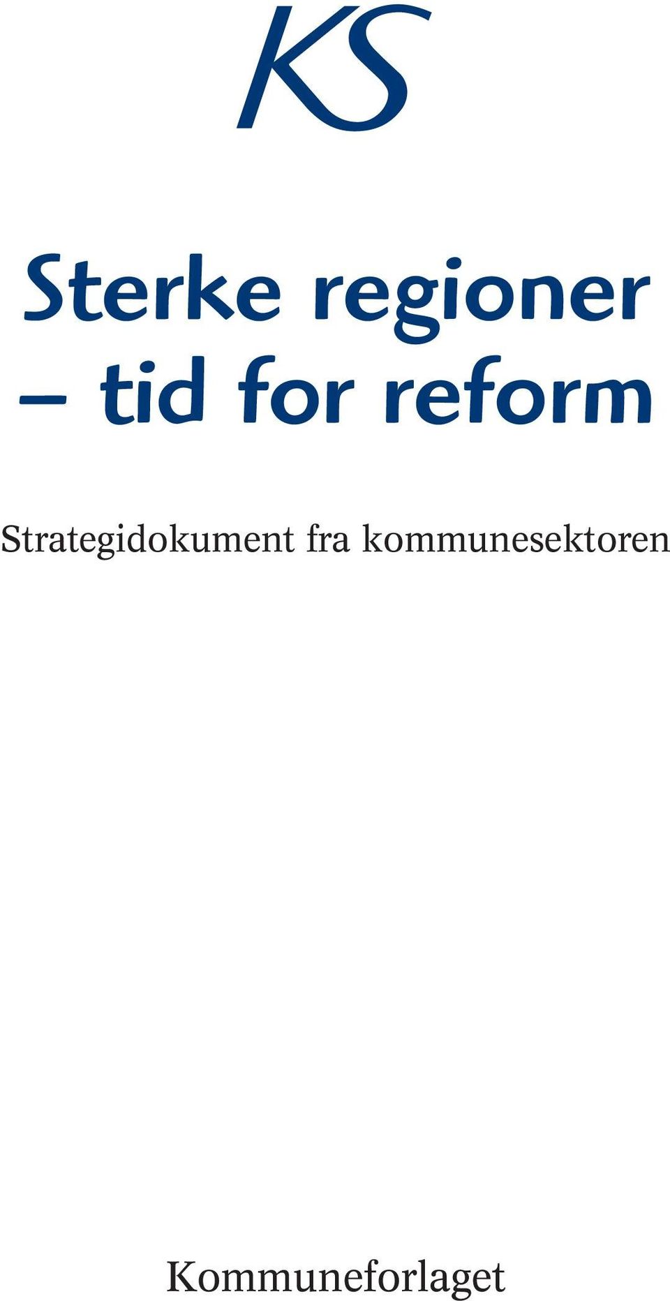 Strategidokument fra