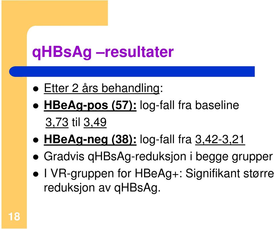 fra 3,42-3,21 Gradvis qhbsag-reduksjon i begge grupper I