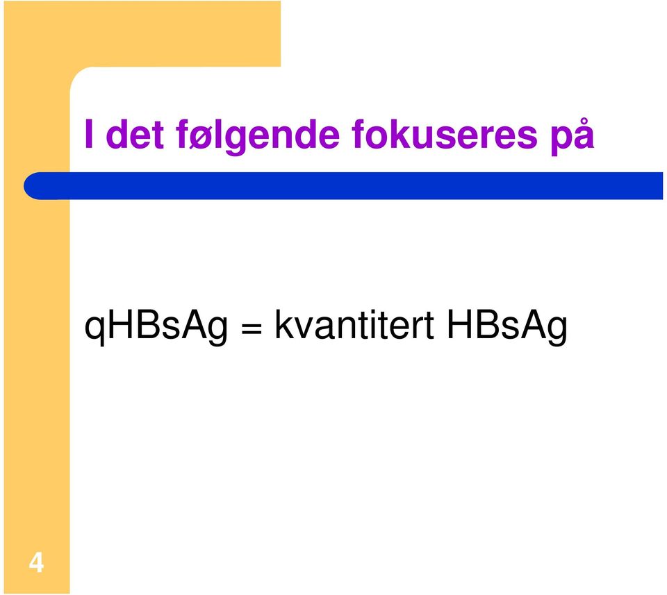 fokuseres på