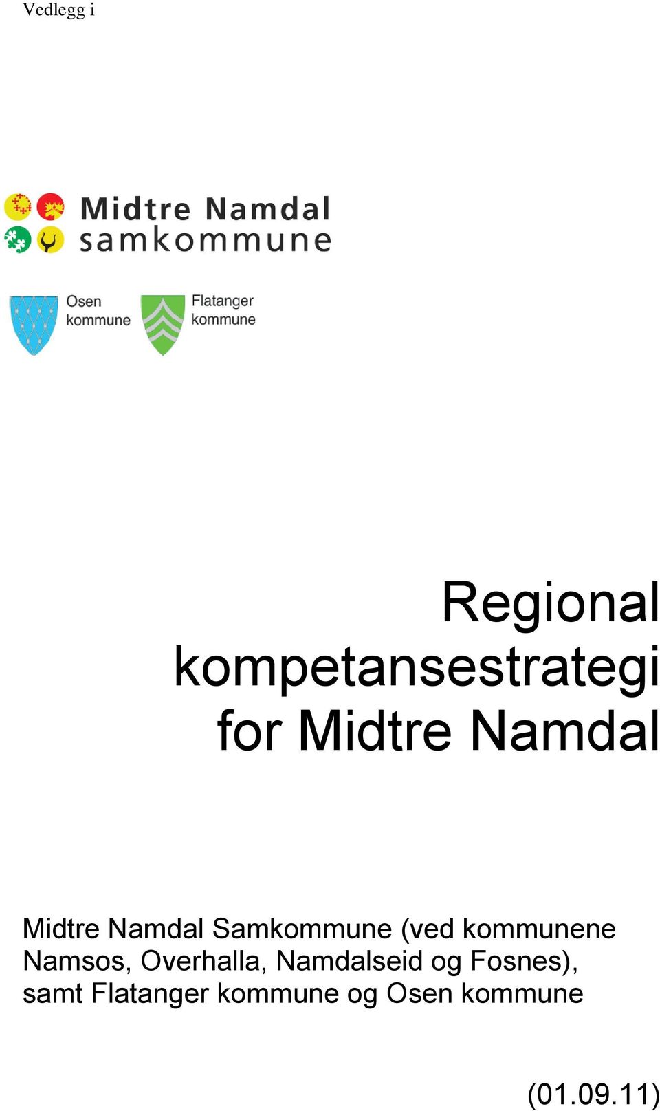 kommunene Namsos, Overhalla, Namdalseid og