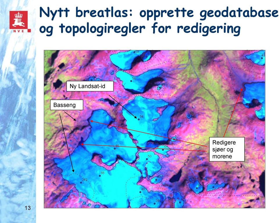 for redigering Ny Landsat-id