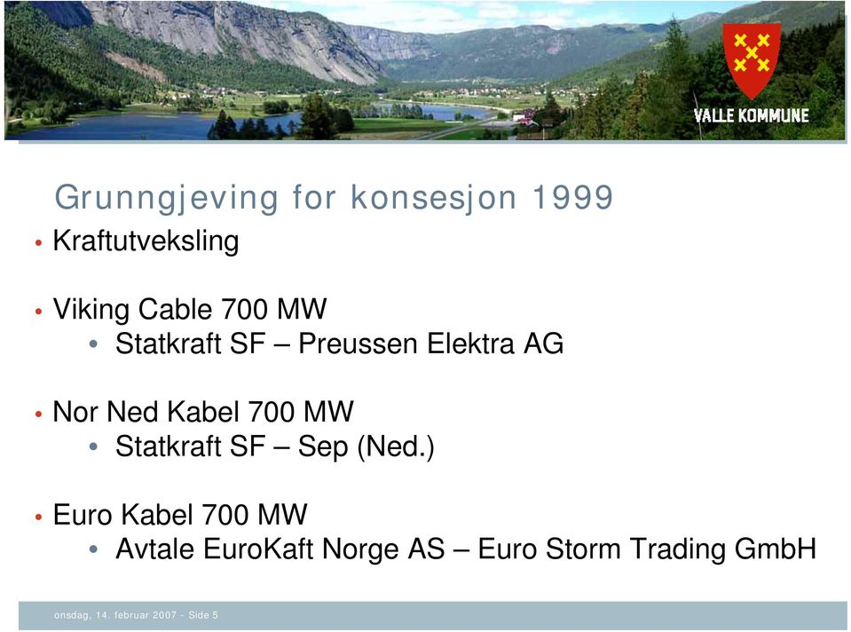 Statkraft SF Sep (Ned.