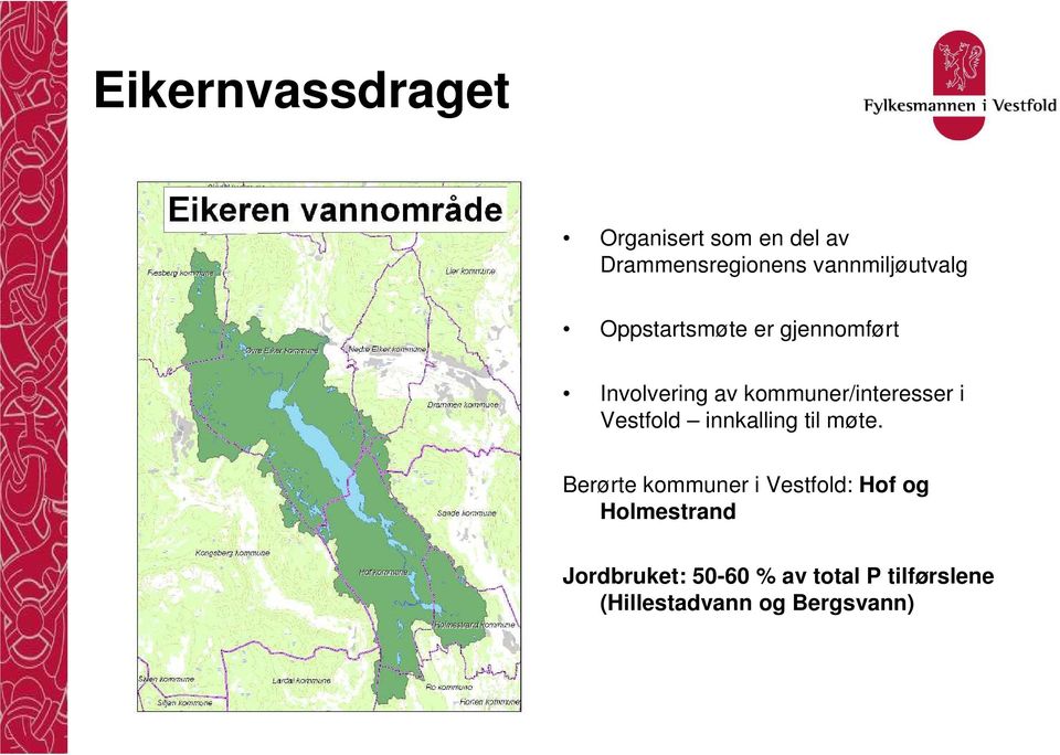 kommuner/interesser i Vestfold innkalling til møte.