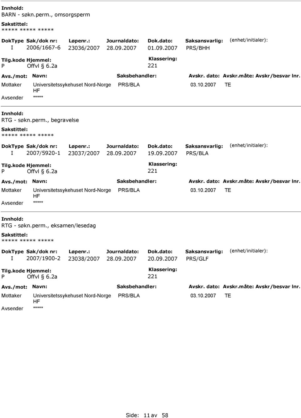 , begravelse 2007/5920-1 23037/2007 19.09.