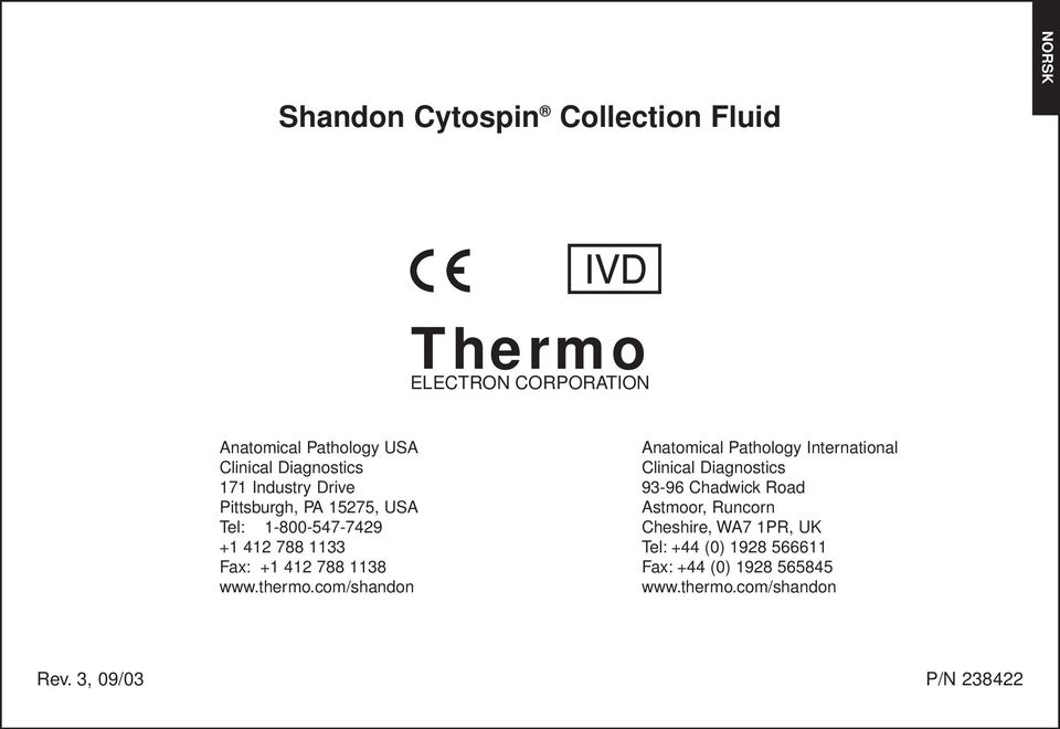 com/shandon Anatomical Pathology International Clinical Diagnostics 93-96 Chadwick Road Astmoor, Runcorn