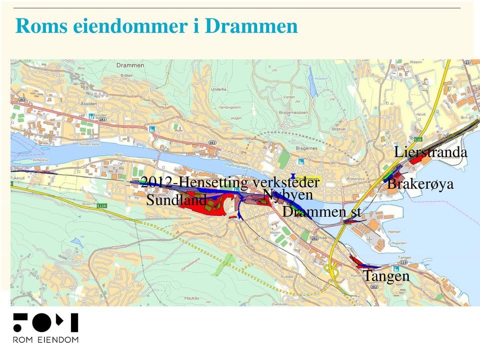 verksteder Sundland Nybyen