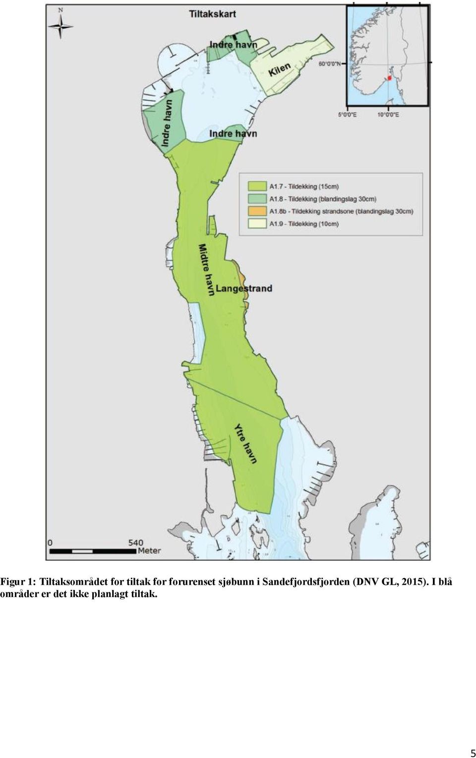 Sandefjordsfjorden (DNV GL, 2015).