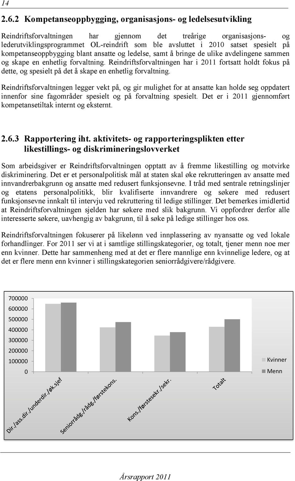 spesielt på kompetanseoppbygging blant ansatte og ledelse, samt å bringe de ulike avdelingene sammen og skape en enhetlig forvaltning.