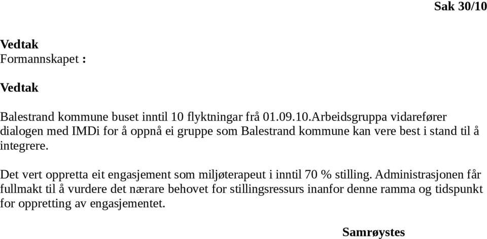 flyktningar frå 01.09.10.