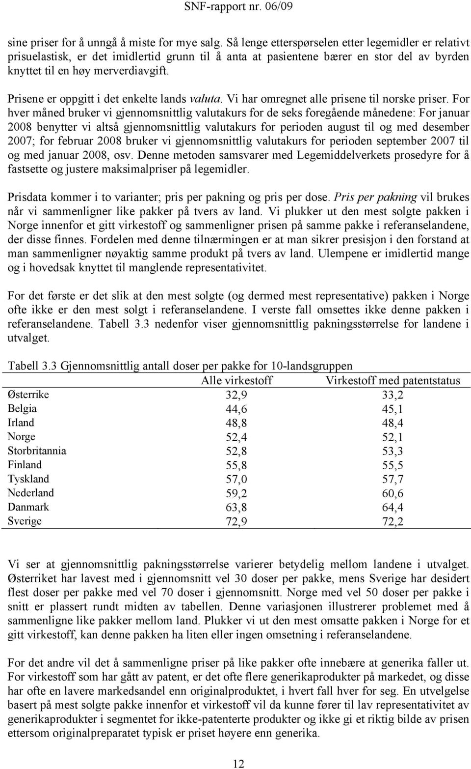 Prisene er oppgitt i det enkelte lands valuta. Vi har omregnet alle prisene til norske priser.