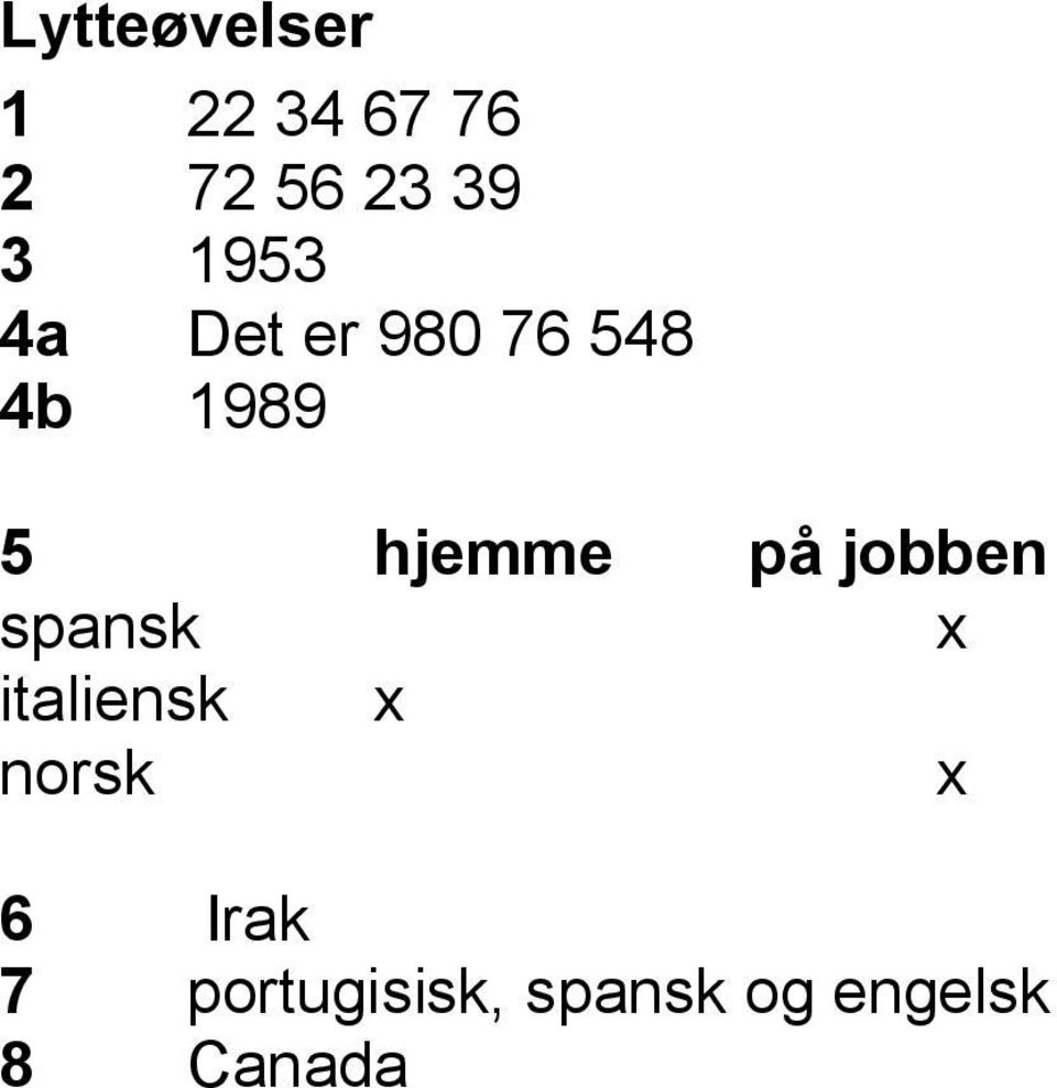 hjemme på joen spnsk itliensk norsk 6