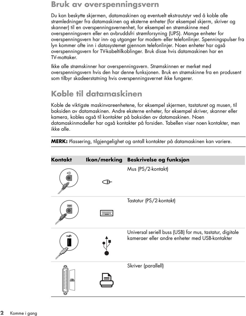 Mange enheter for overspenningsvern har inn- og utganger for modem- eller telefonlinjer. Spenningspulser fra lyn kommer ofte inn i datasystemet gjennom telefonlinjer.