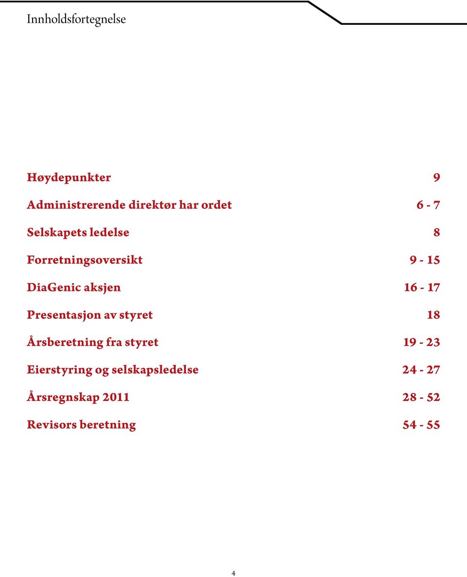 16-17 Presentasjon av styret 18 Årsberetning fra styret 19-23