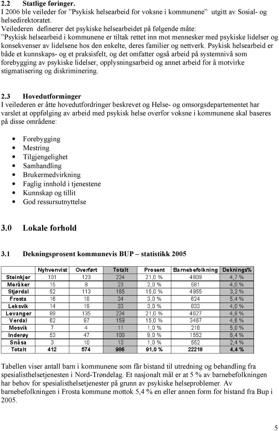 enkelte, deres familier og nettverk.