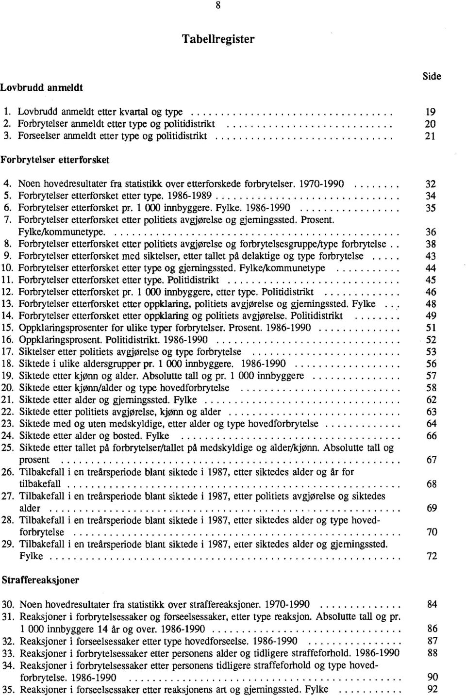 . Forbrytelser etterforsket pr. 000 innbyggere. Fylke. 0. Forbrytelser etterforsket etter politiets avgjørelse og gjerningssted. Prosent. Fylke/kommunetype.