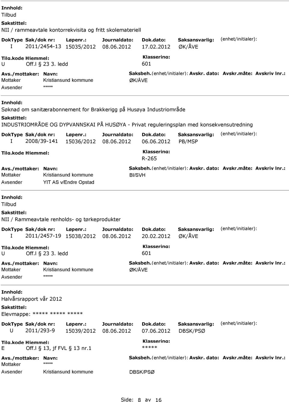 konsekvensutredning 2008/39-141 15036/2012 06.