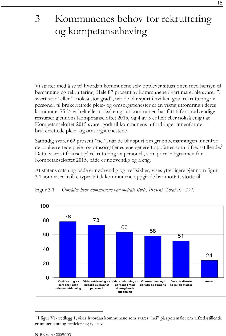 en viktig utfordring i deres kommune.