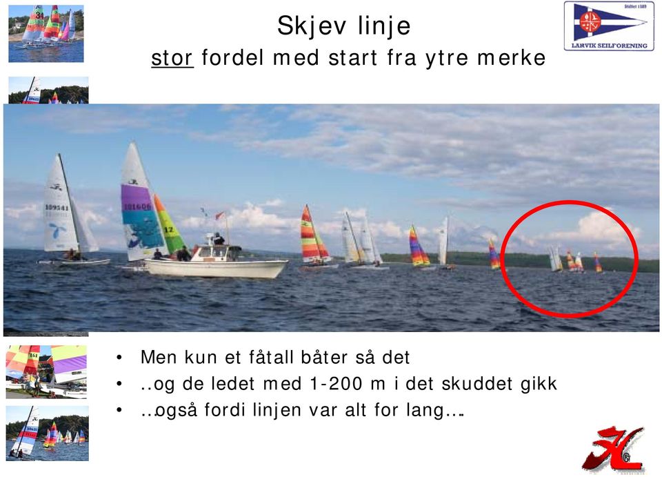 det..og de ledet med 1-200 m i det