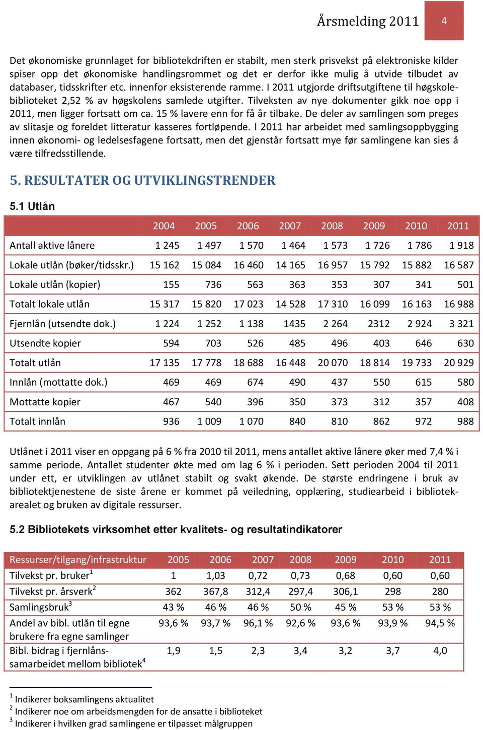 Tilveksten av nye dokumenter gikk noe opp i 2011, men ligger fortsatt om ca. 15 % lavere enn for få år tilbake.