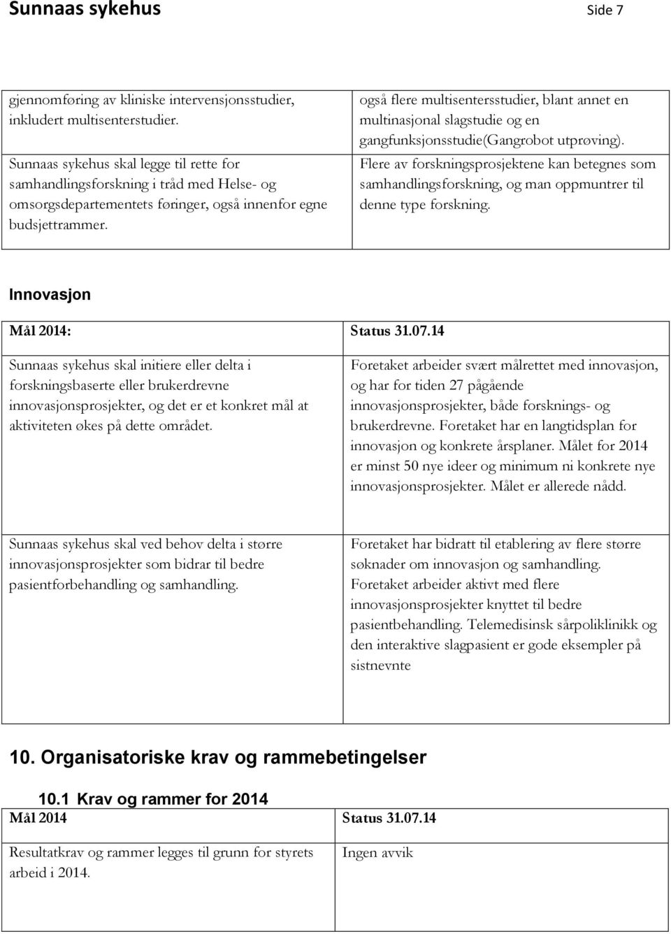 også flere multisentersstudier, blant annet en multinasjonal slagstudie og en gangfunksjonsstudie(gangrobot utprøving).