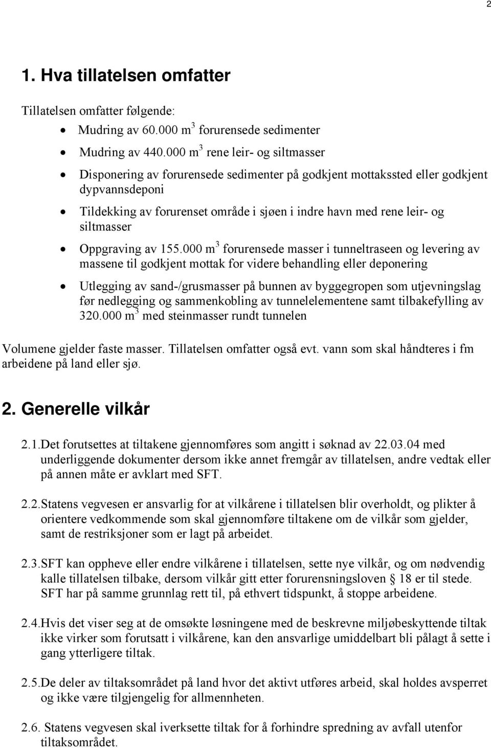 siltmasser Oppgraving av 155.