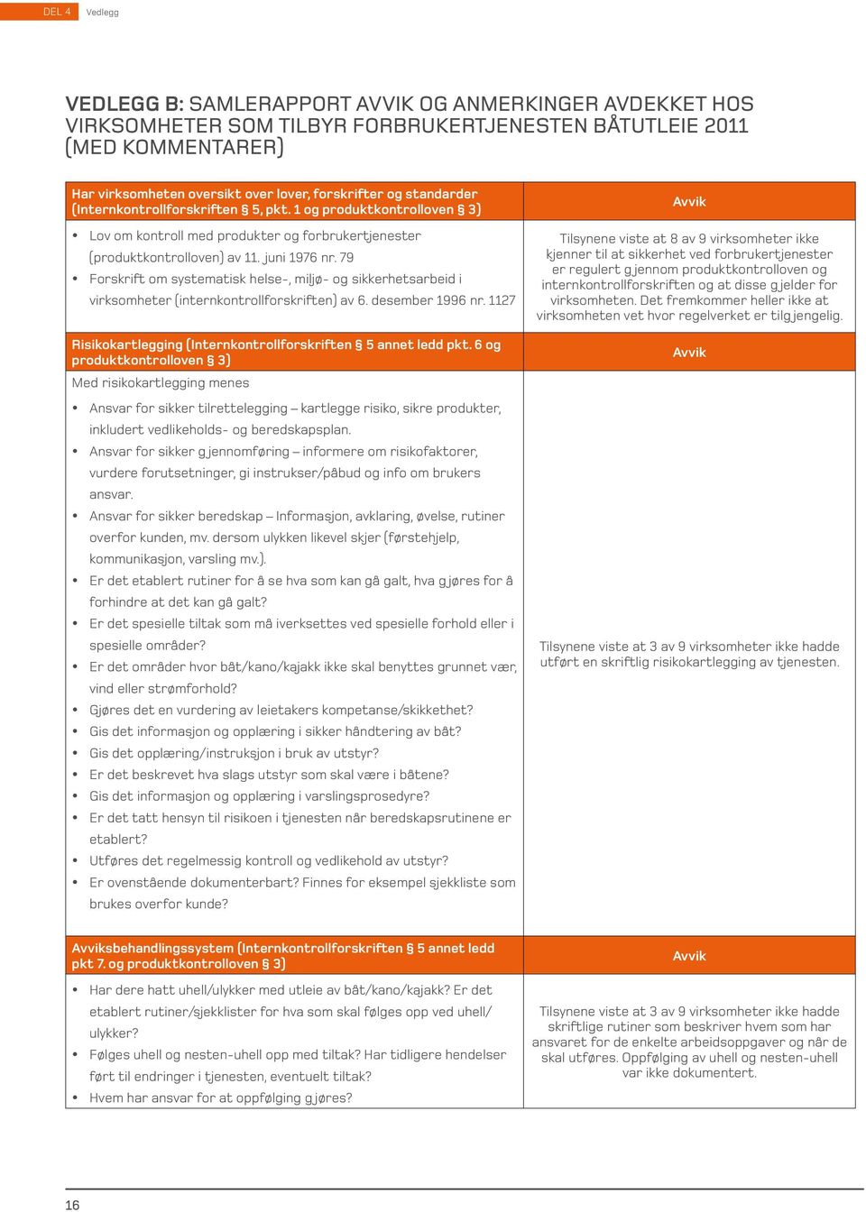 79 Forskrift om systematisk helse-, miljø- og sikkerhetsarbeid i virksomheter (internkontrollforskriften) av 6. desember 1996 nr. 1127 Risikokartlegging (Internkontrollforskriften 5 annet ledd pkt.