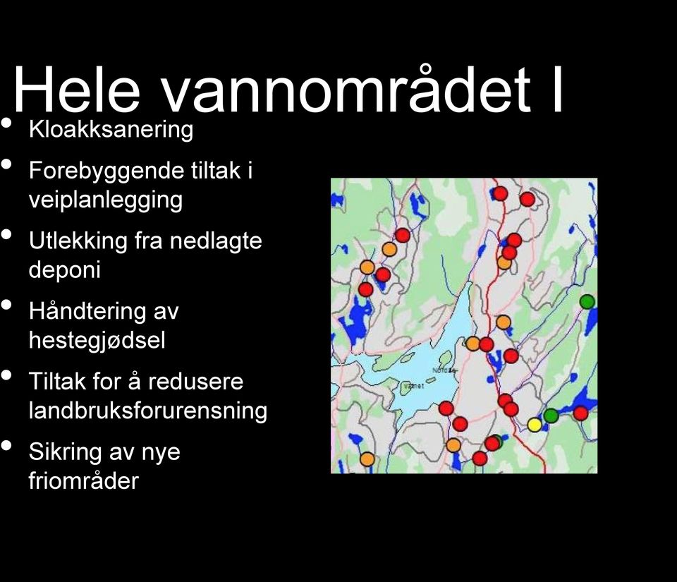 deponi Håndtering av hestegjødsel Tiltak for å