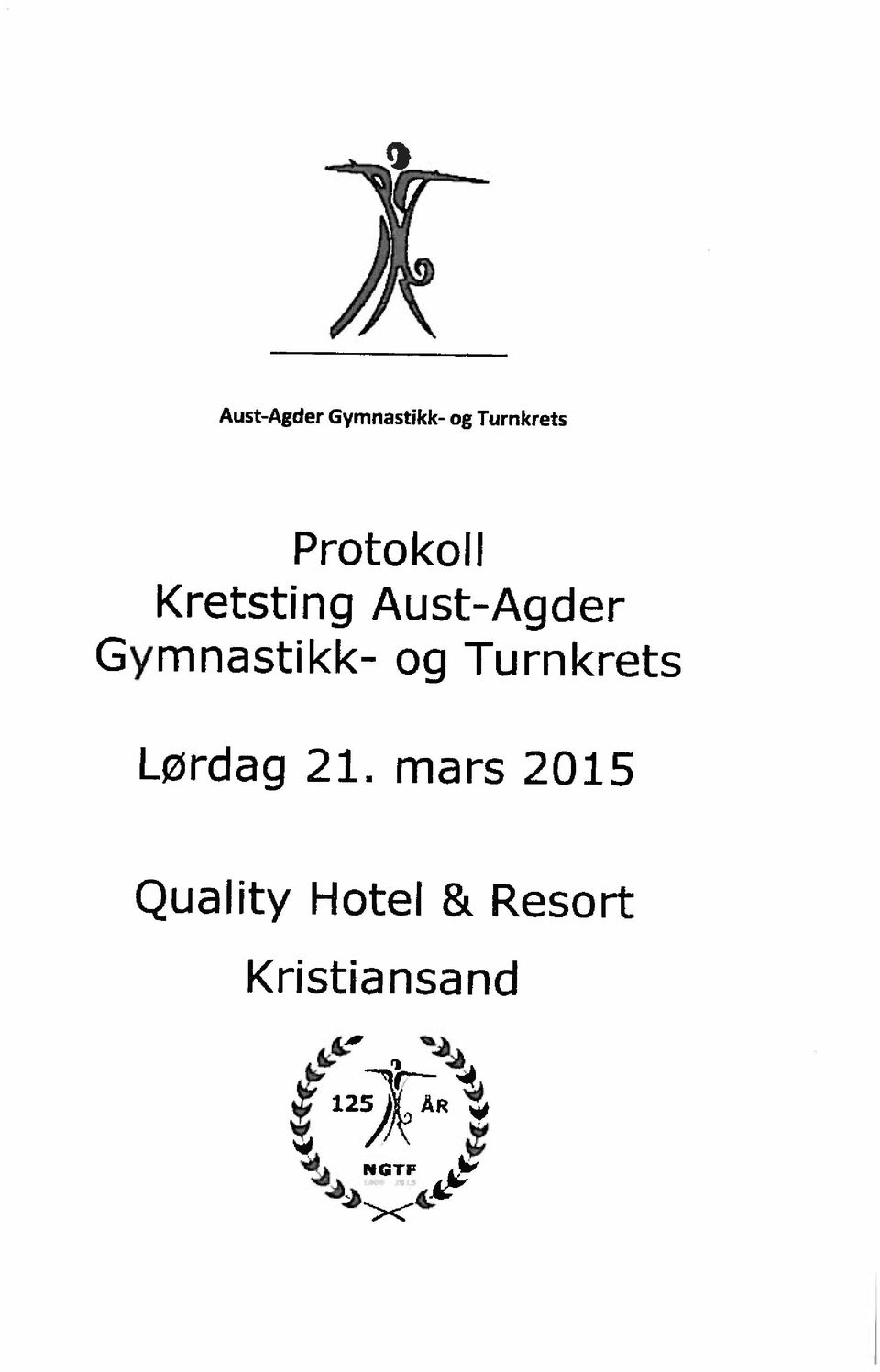 mars 2015 Gymnastikk og Turnkrets