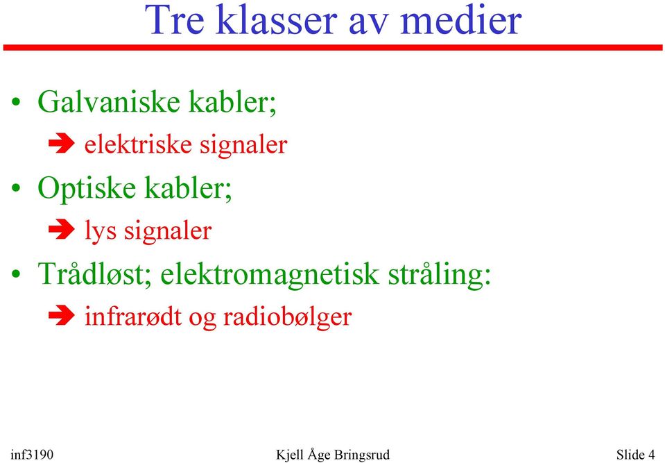 signaler Trådløst; elektromagnetisk stråling: