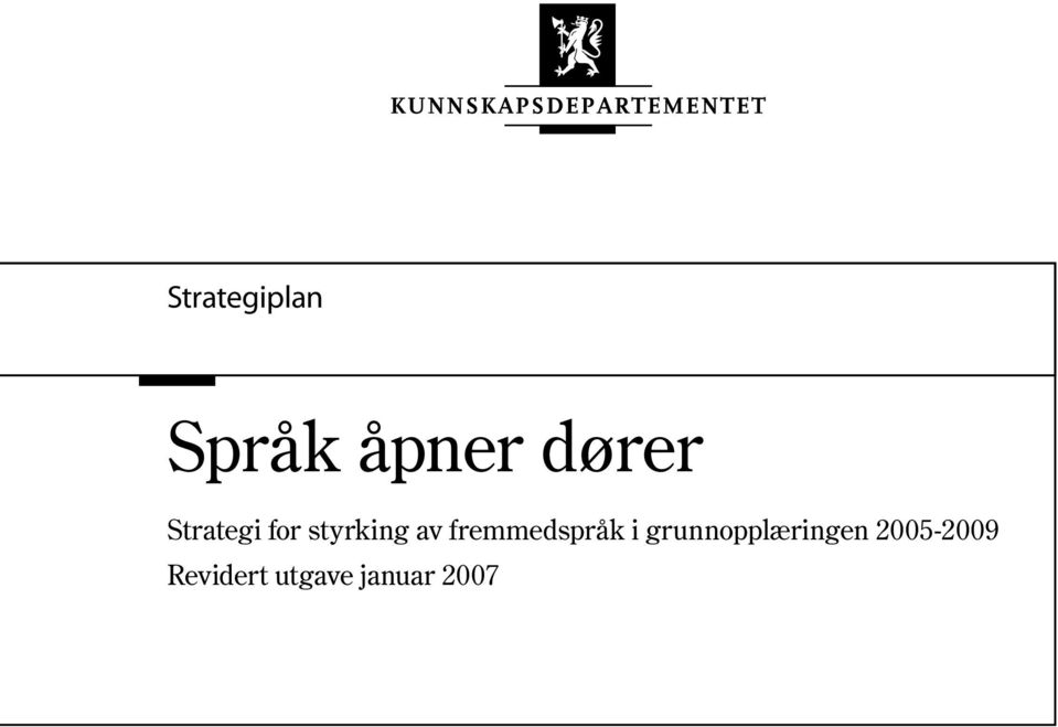 fremmedspråk i grunnopplæringen