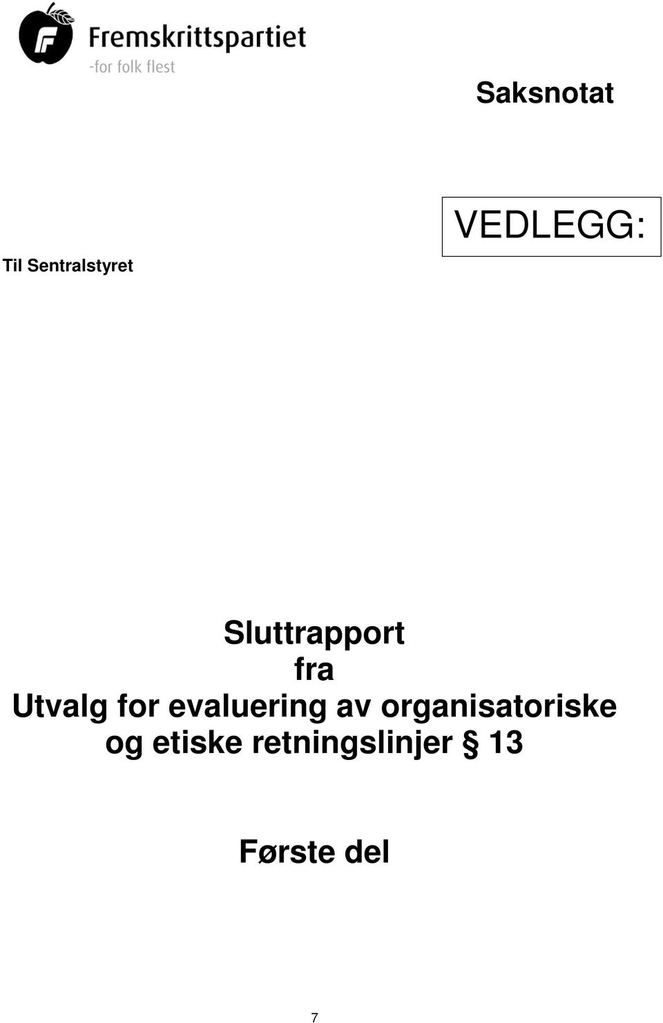 evaluering av organisatoriske