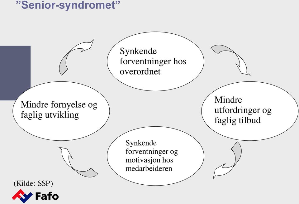 utvikling Mindre utfordringer og faglig tilbud