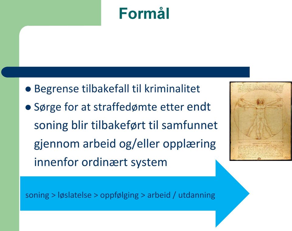 samfunnet gjennom arbeid og/eller opplæring innenfor