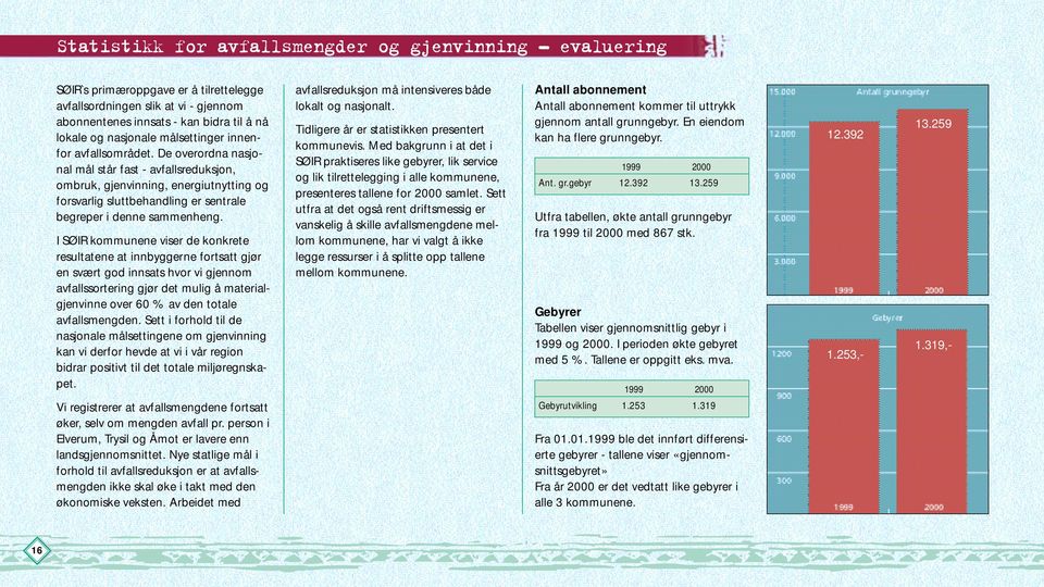 De overordna nasjonal mål står fast - avfallsreduksjon, ombruk, gjenvinning, energiutnytting og forsvarlig sluttbehandling er sentrale begreper i denne sammenheng.