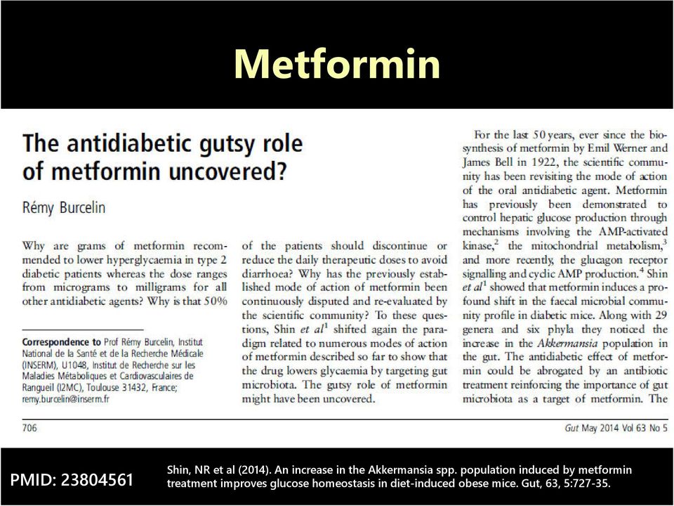 population induced by metformin treatment