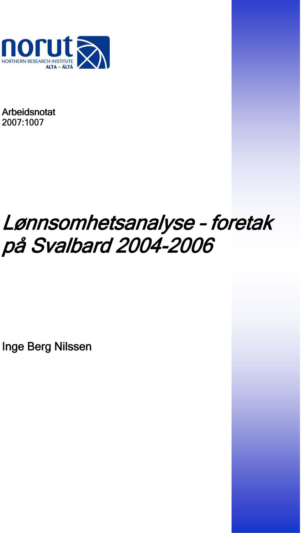 Lønnsomhetsanalyse