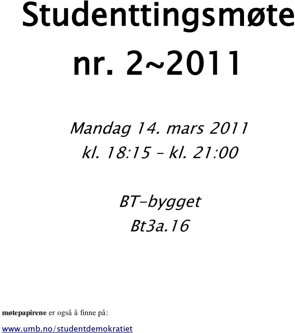 21:00 BT-bygget Bt3a.