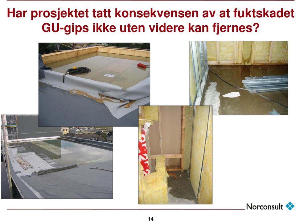 fuktskadet GU-gips