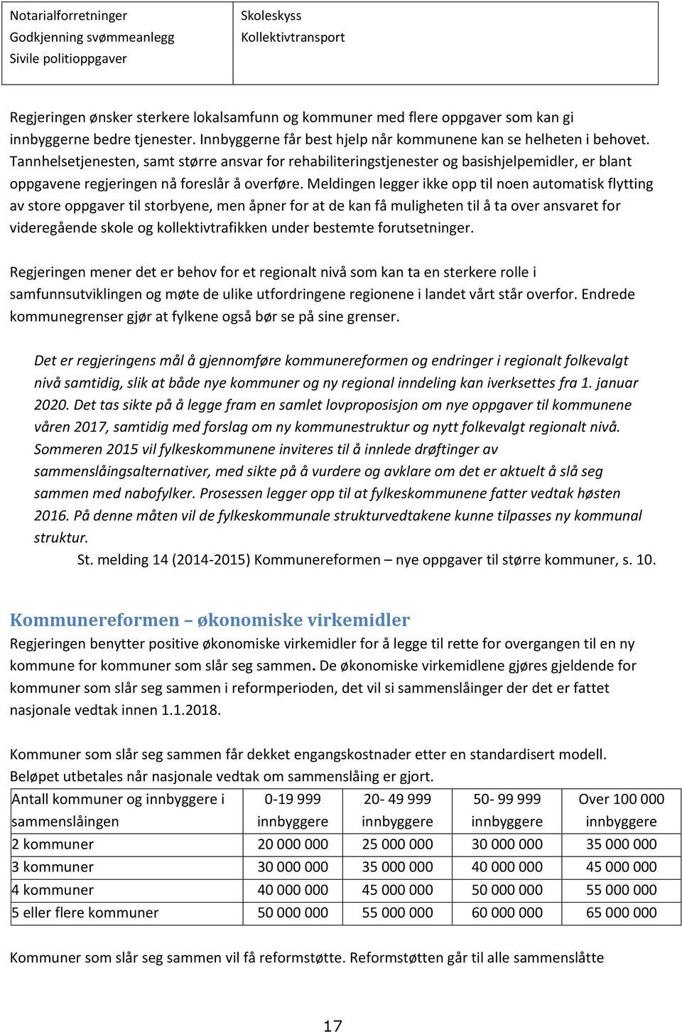 Tannhelsetjenesten, samt større ansvar for rehabiliteringstjenester og basishjelpemidler, er blant oppgavene regjeringen nå foreslår å overføre.