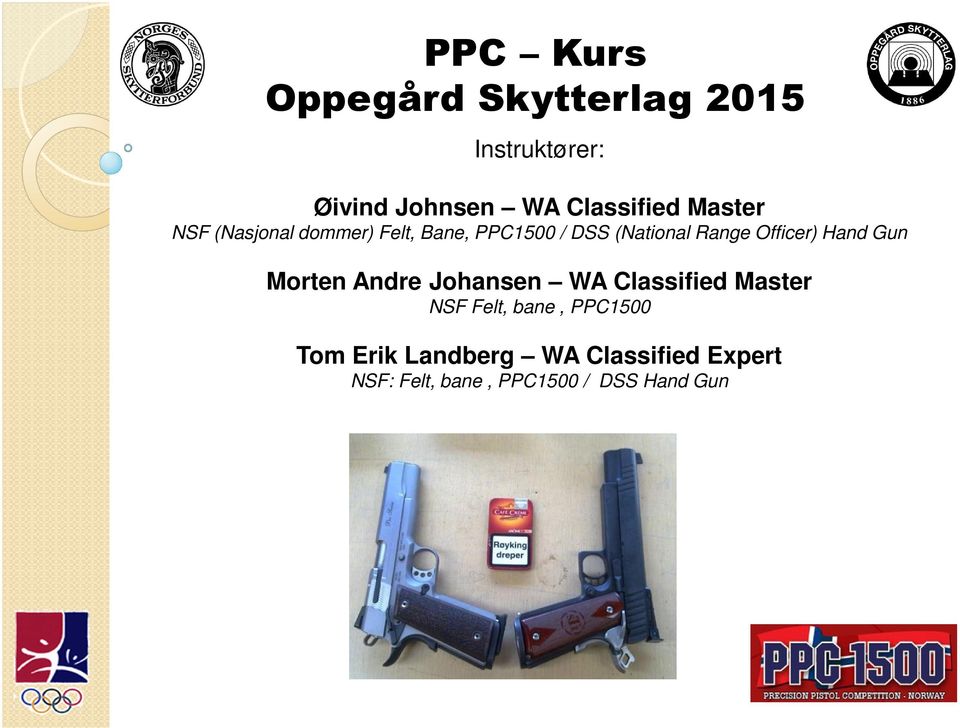 Morten Andre Johansen WA Classified Master NSF Felt, bane, PPC1500