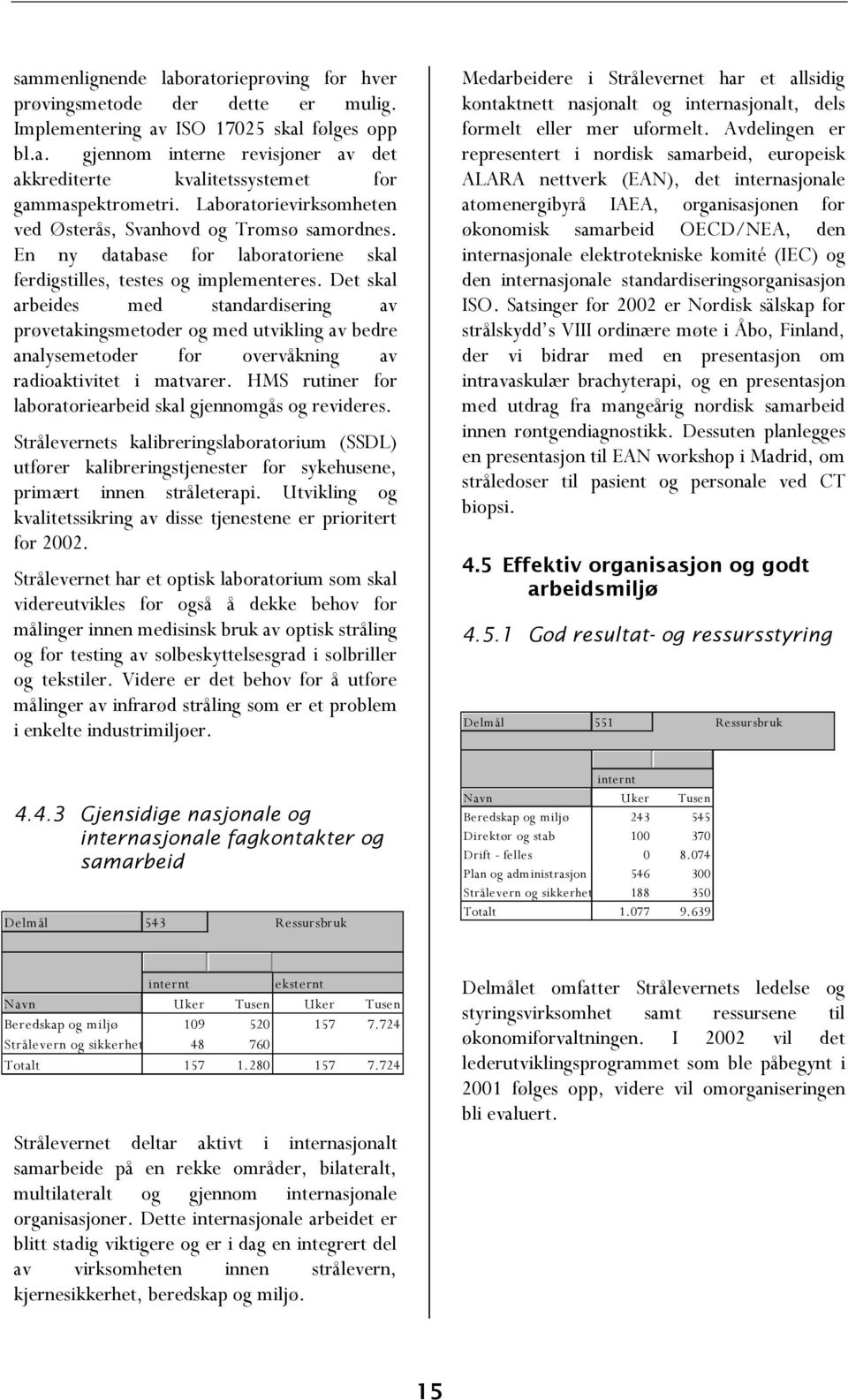 Det skal arbeides med standardisering av prøvetakingsmetoder og med utvikling av bedre analysemetoder for overvåkning av radioaktivitet i matvarer.