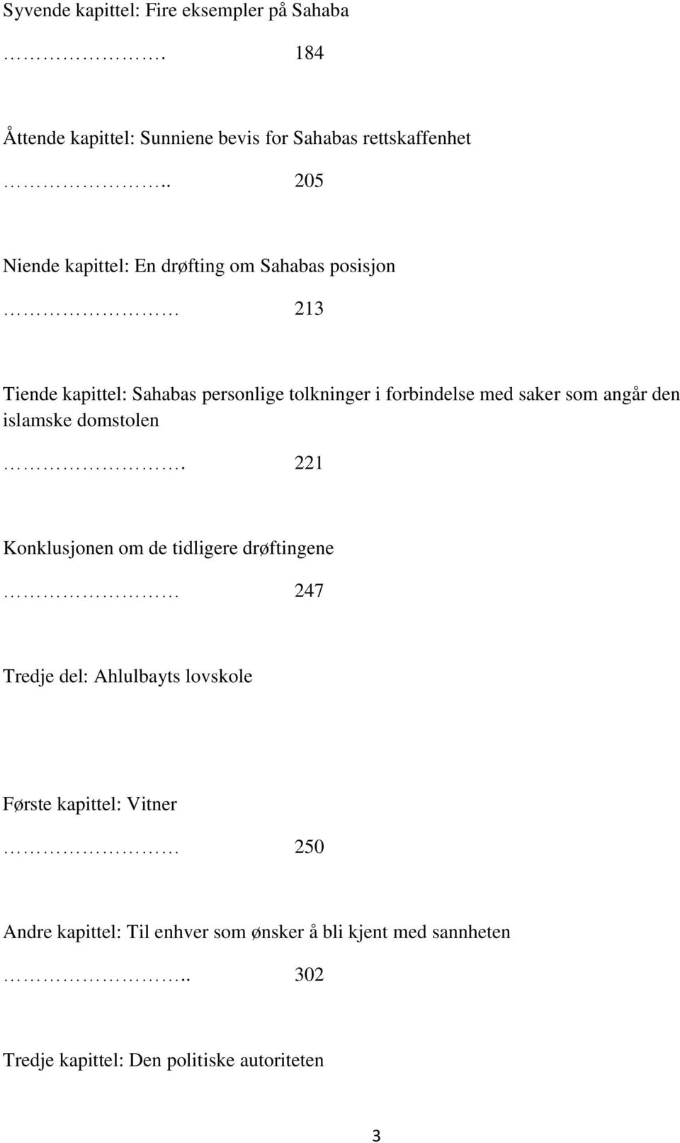 saker som angår den islamske domstolen.